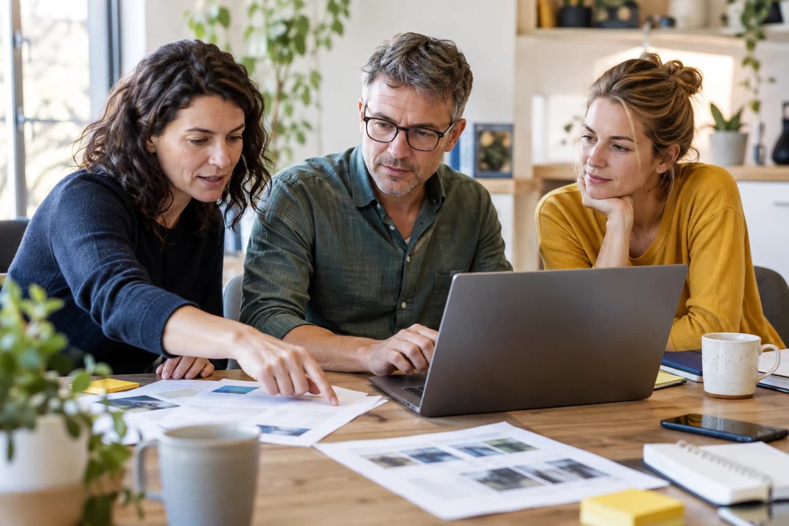 Petit groupe en formation IA Générative en atelier pratique